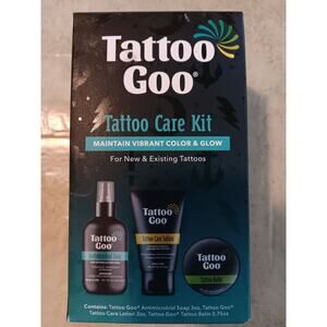Tattoo Goo Tattoo Care Kit: Antimicrobial Soap Lotion & Balm (SKU 139
